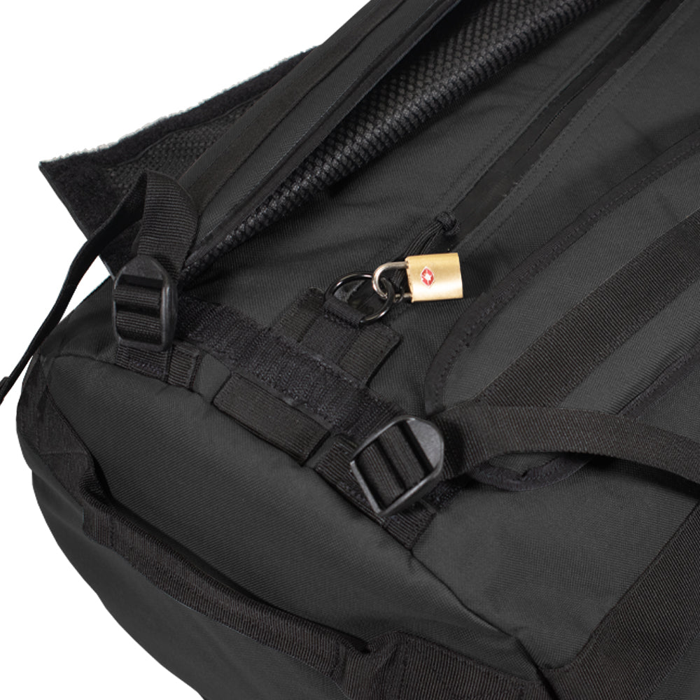 Buviona Smell Proof Sport Duffel Bag Non Smelling Odorless Travel Shoulder  Gym Bag W/lockable Zipper 